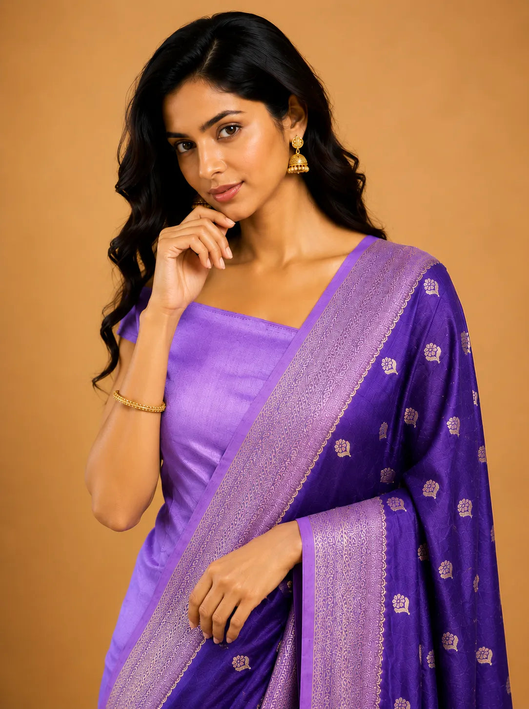 Party Wear Semi Georgette Silk Saree – Modern Elegance