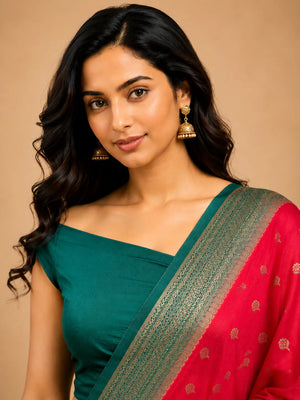 Party Wear Semi Georgette Silk Saree – Modern Elegance