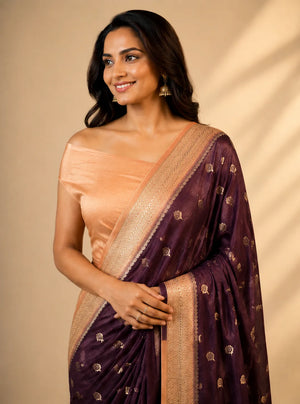 Party Wear Semi Georgette Silk Saree – Modern Elegance