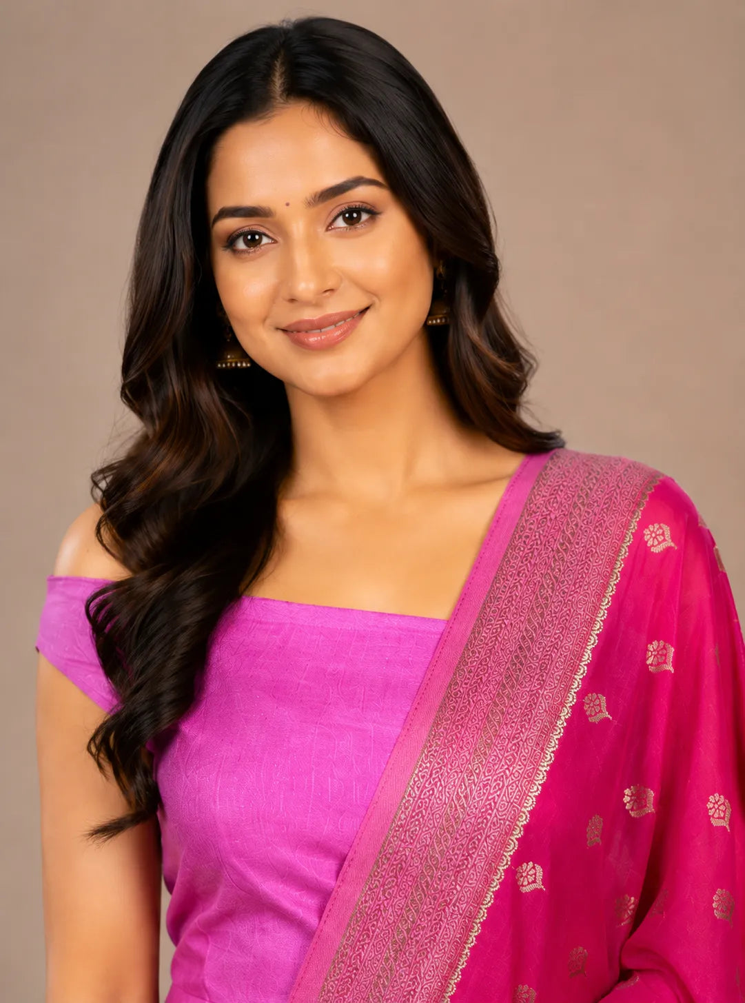 Party Wear Semi Georgette Silk Saree – Modern Elegance