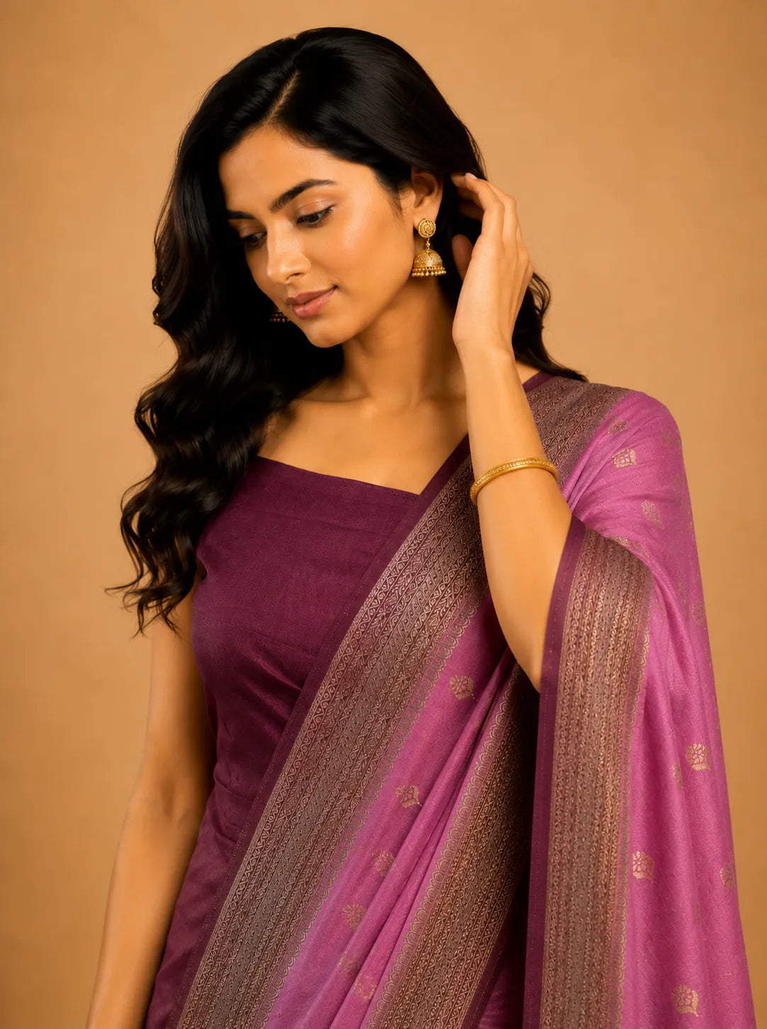Party Wear Semi Georgette Silk Saree – Modern Elegance