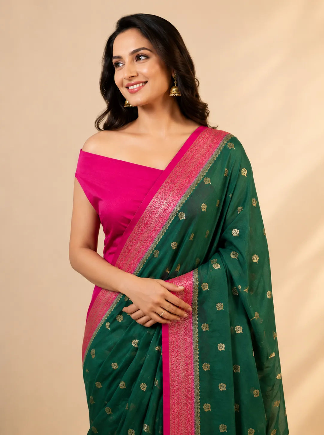 Party Wear Semi Georgette Silk Saree – Modern Elegance