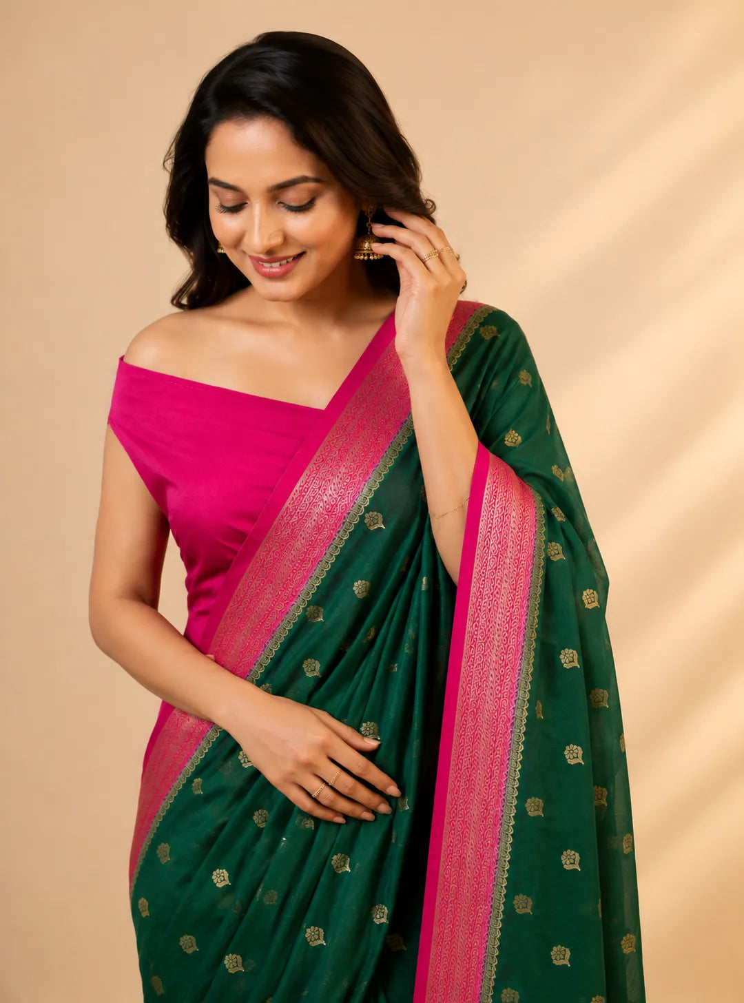 Party Wear Semi Georgette Silk Saree – Modern Elegance