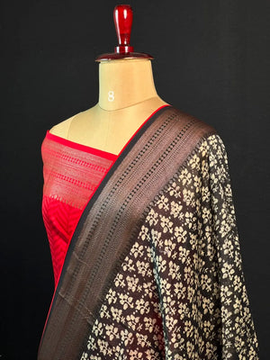 Chanderi Silk Saree for Women 