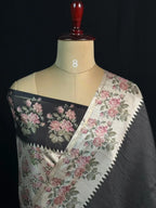 Elegant Tasar Silk Saree – Designer Border Style