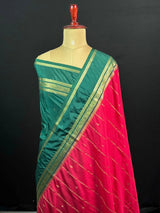 Semi Mysore Silk Saree – A Perfect Blend of Tradition & Style