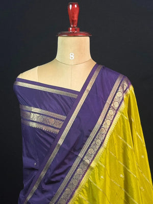 Semi Mysore Silk Saree – A Perfect Blend of Tradition & Style