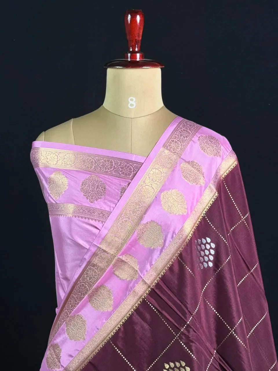 Chandramukhi Crepe Silk Saree