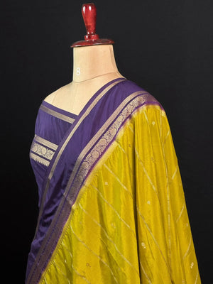 Semi Mysore Silk Saree – A Perfect Blend of Tradition & Style