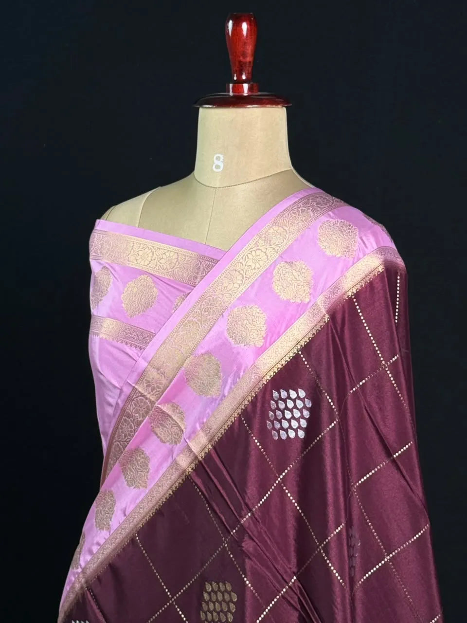 Chandramukhi Crepe Silk Saree