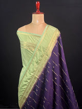 Semi Mysore Silk Saree – A Perfect Blend of Tradition & Style