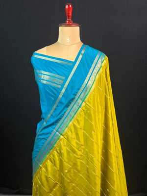 Semi Mysore Silk Saree – A Perfect Blend of Tradition & Style