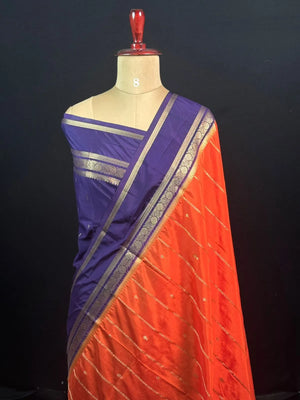 Semi Mysore Silk Saree – A Perfect Blend of Tradition & Style