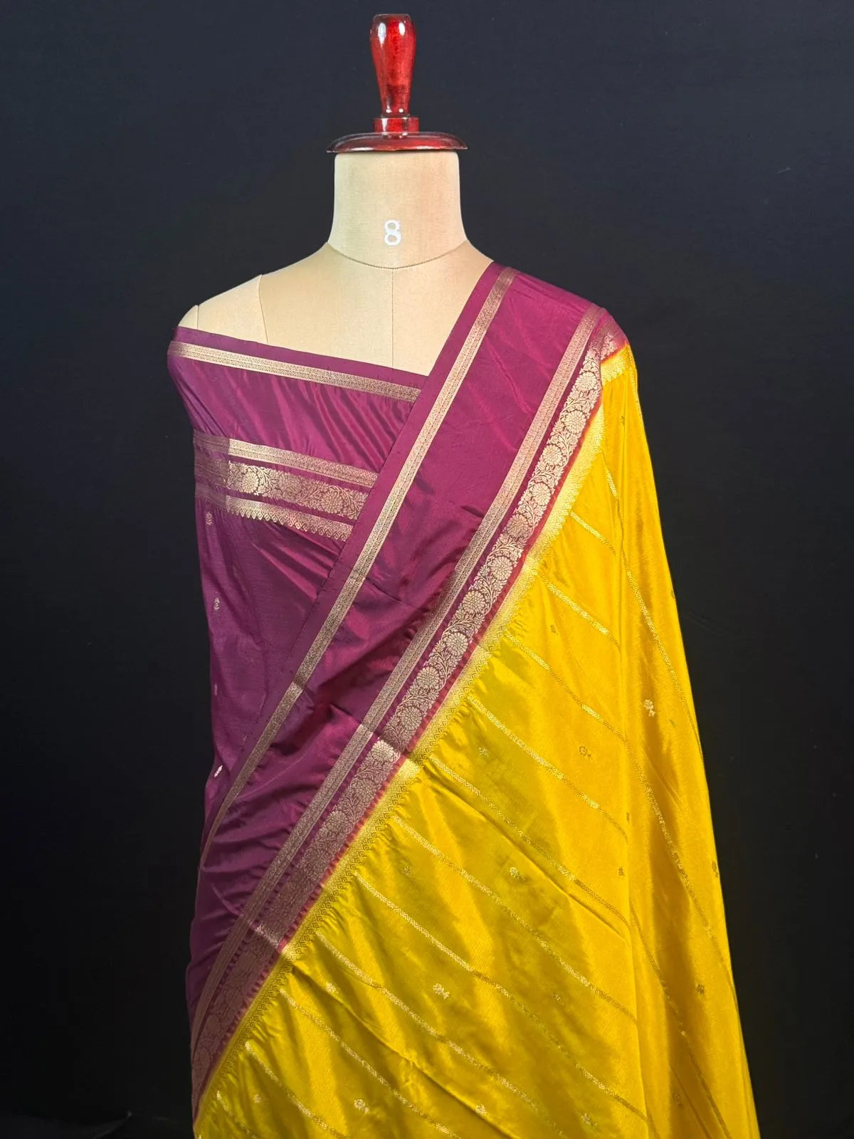 Semi Mysore Silk Saree – A Perfect Blend of Tradition & Style