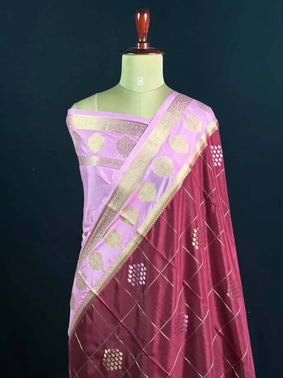 Chandramukhi Crepe Silk Saree 