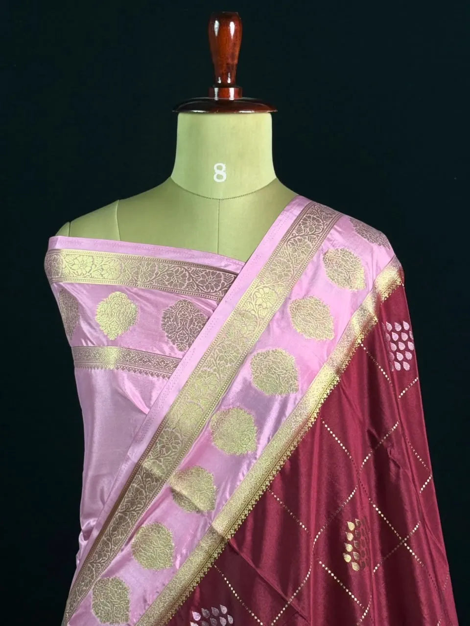 Chandramukhi Crepe Silk Saree 