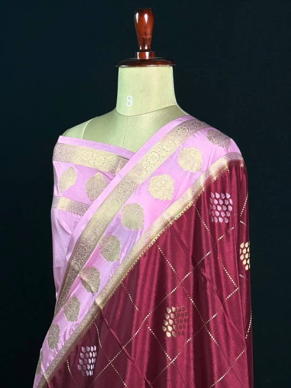 Chandramukhi Crepe Silk Saree 
