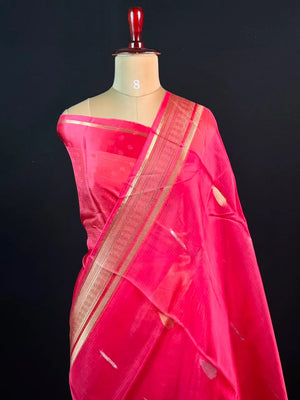 Semi Kota Tissue Silk Saree
