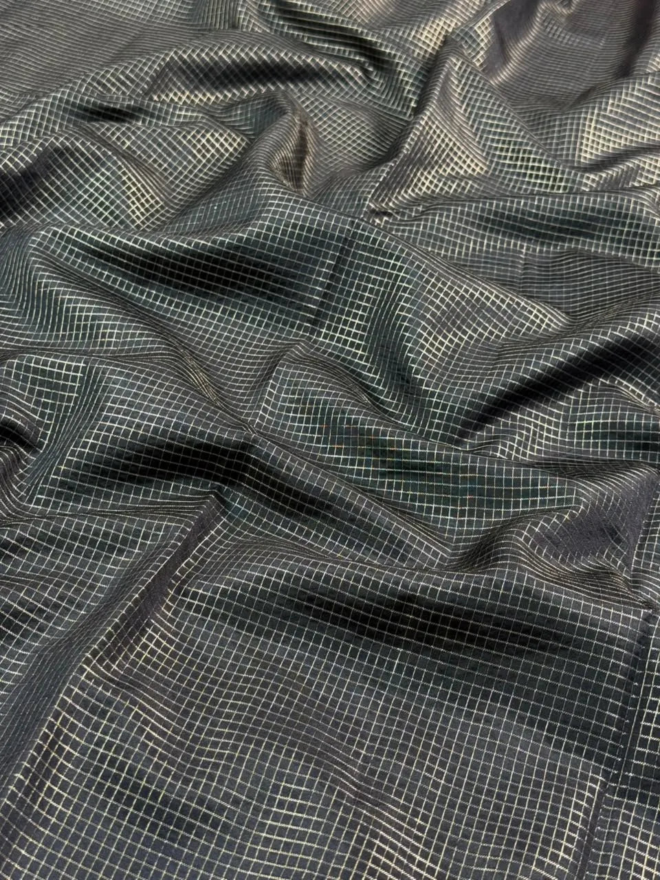 Elegant Checks Uppada Silk Saree