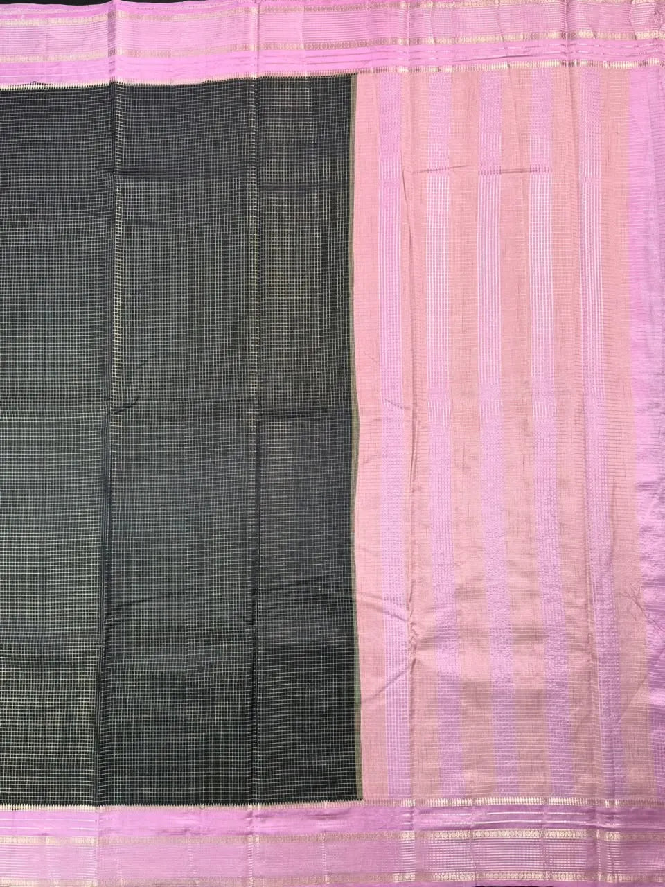 Elegant Checks Uppada Silk Saree
