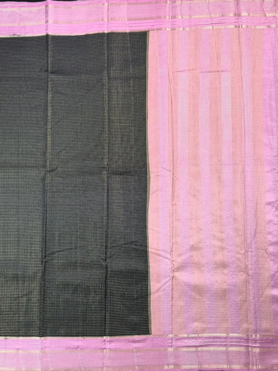 Elegant Checks Uppada Silk Saree