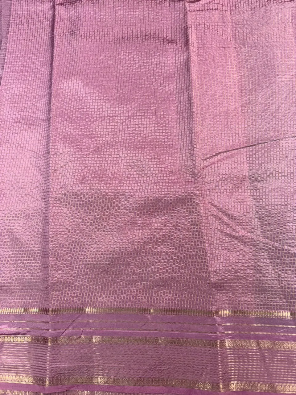 Elegant Checks Uppada Silk Saree
