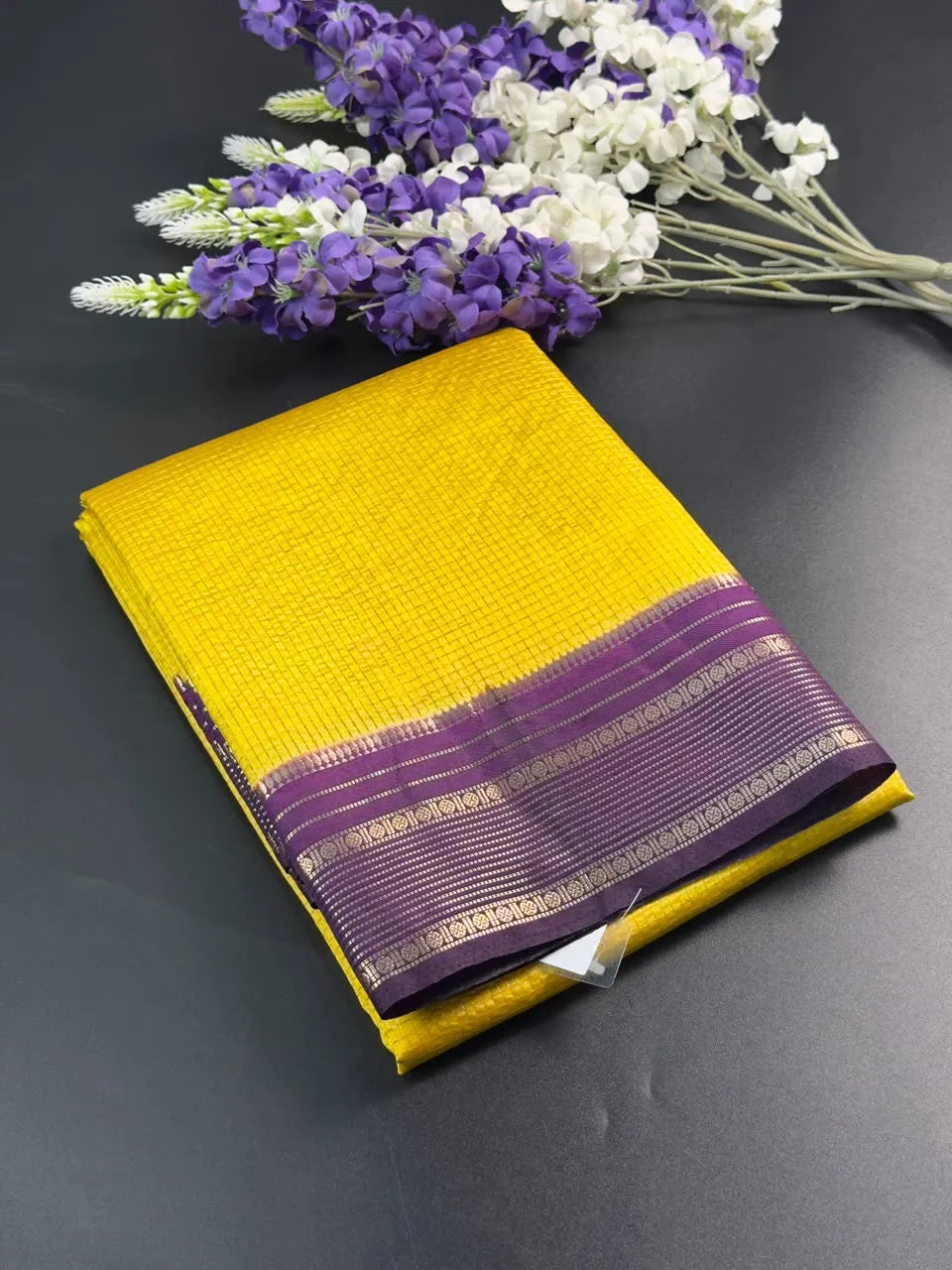 Elegant Checks Uppada Silk Saree