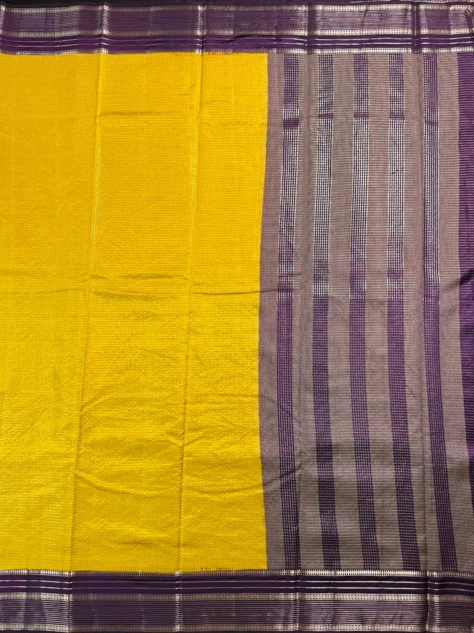 Elegant Checks Uppada Silk Saree
