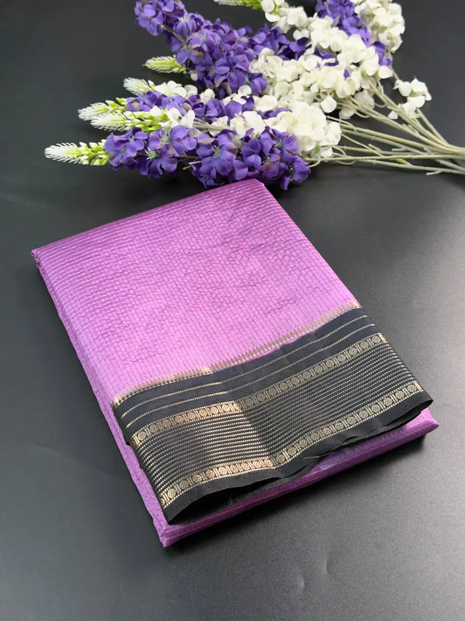 Elegant Checks Uppada Silk Saree