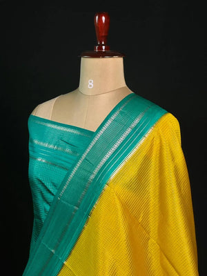 Elegant Checks Uppada Silk Saree