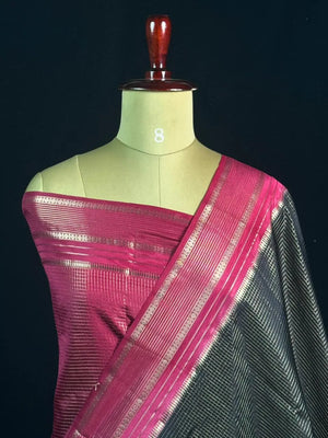 Elegant Checks Uppada Silk Saree