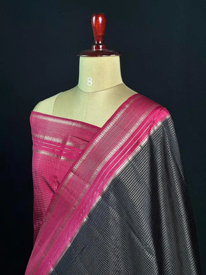 Elegant Checks Uppada Silk Saree