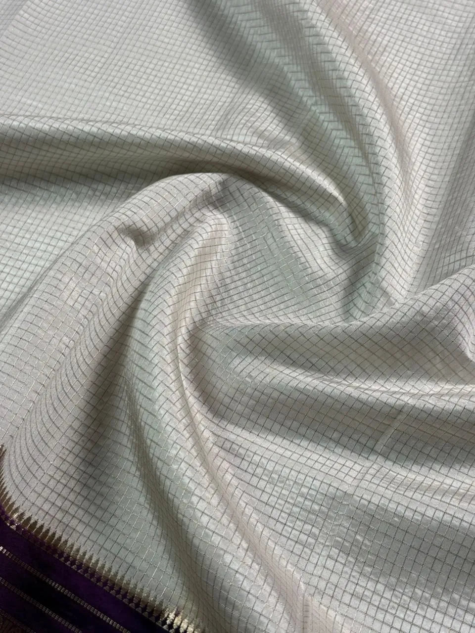 Elegant Checks Uppada Silk Saree 