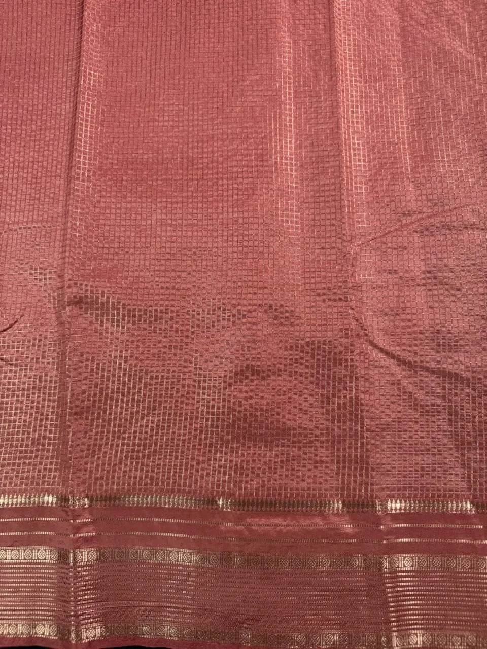 Elegant Checks Uppada Silk Saree 