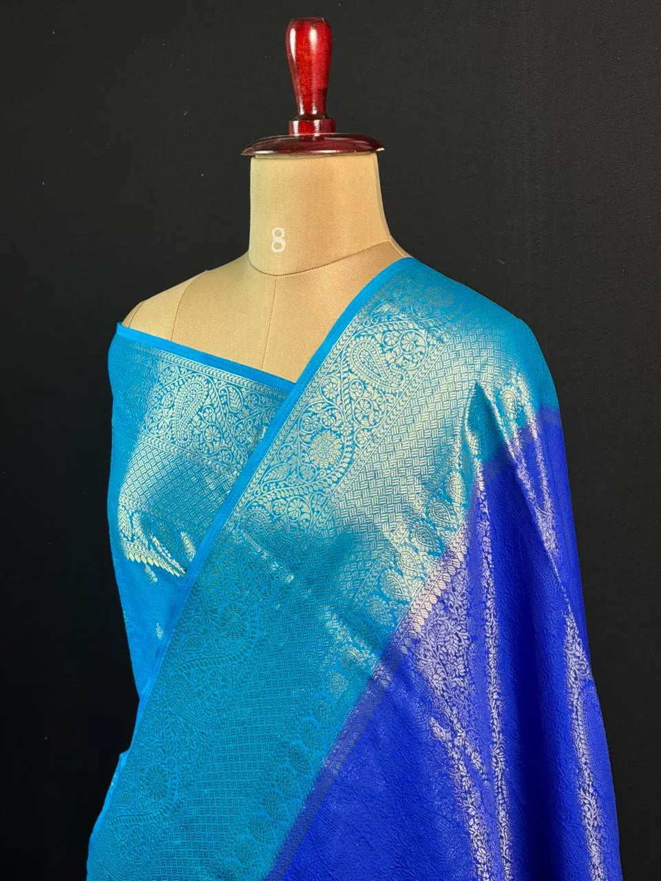 Sophisticated Semi Binny Crepe Silk Saree for Modern Women