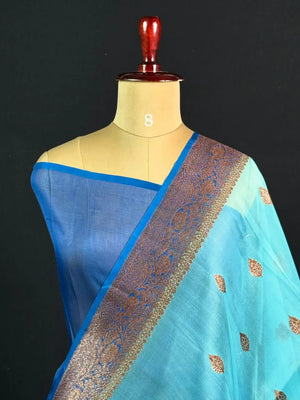 Elegant Cora Organza Silk Saree