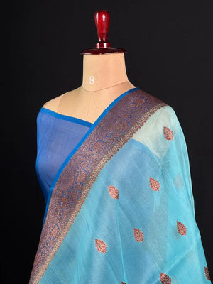 Elegant Cora Organza Silk Saree