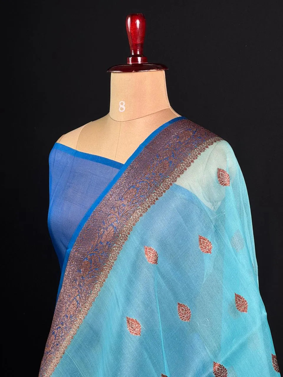 Elegant Cora Organza Silk Saree