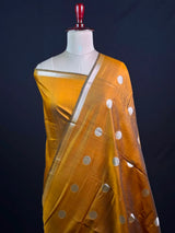 Premium Cotton Silk Saree with Rich Woven Butis
