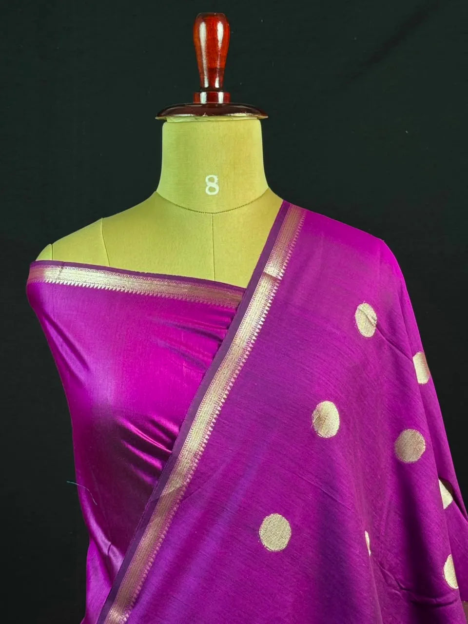 Premium Cotton Silk Saree with Rich Woven Butis