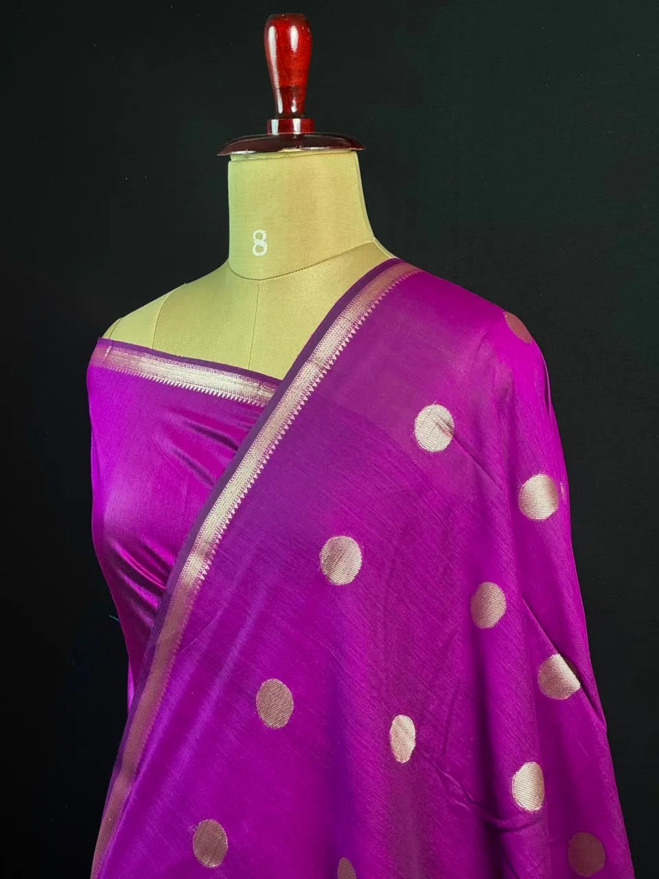 Premium Cotton Silk Saree with Rich Woven Butis