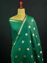 Premium Cotton Silk Saree with Rich Woven Butis
