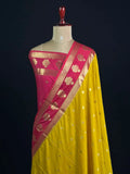 Semi Silk Saree for Women-Crepe buta heavy