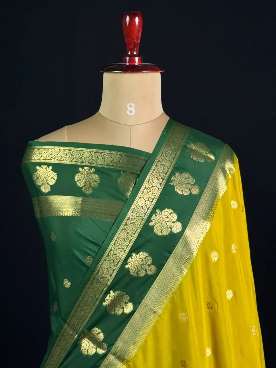 Semi Silk Saree for Women-Crepe buta heavy 