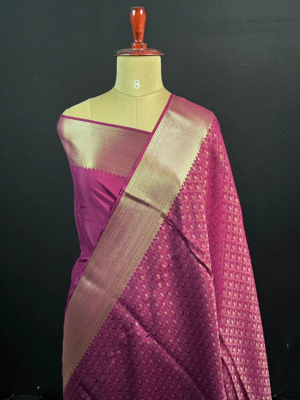 Binny Crepe Saree – Crepe Delight