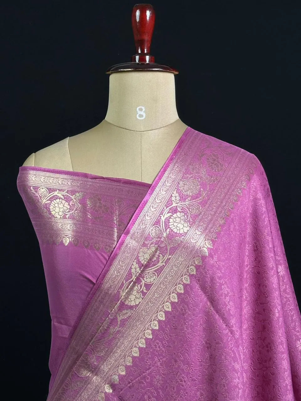 Binny Crepe Saree – Crepe Delight