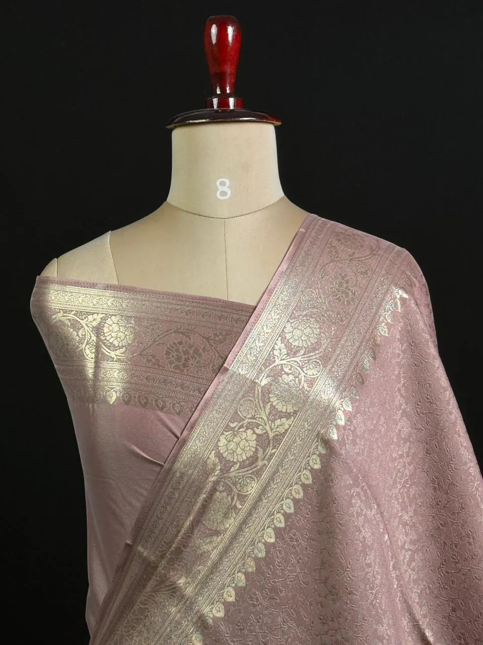 Binny Crepe Saree – Crepe Delight