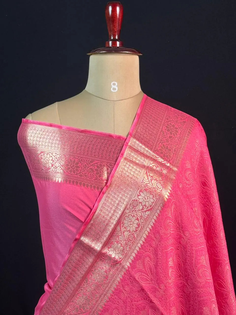 Binny Crepe Saree – Crepe Delight