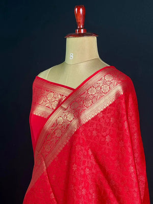 Binny Crepe Saree – Crape Delight 
