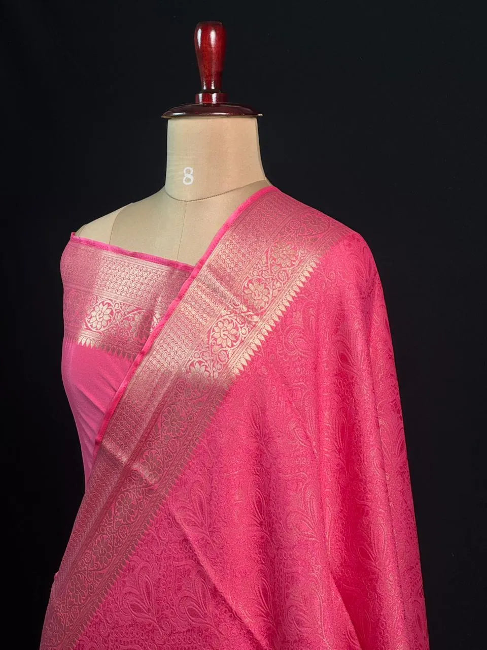 Binny Crepe Saree – Crepe Delight